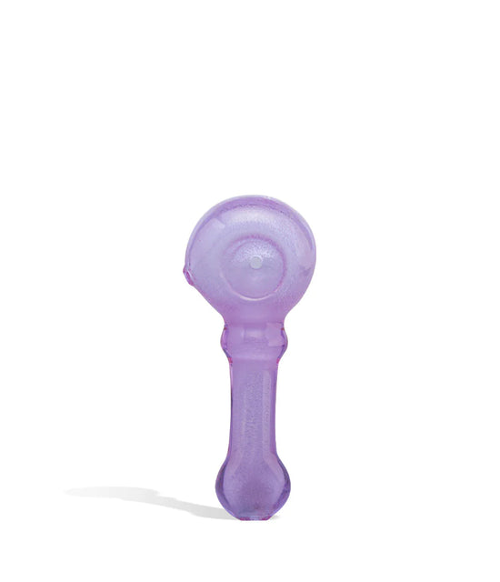 Glow in the Dark Hand Pipe with Flat Mouthpiece - 4 Inch