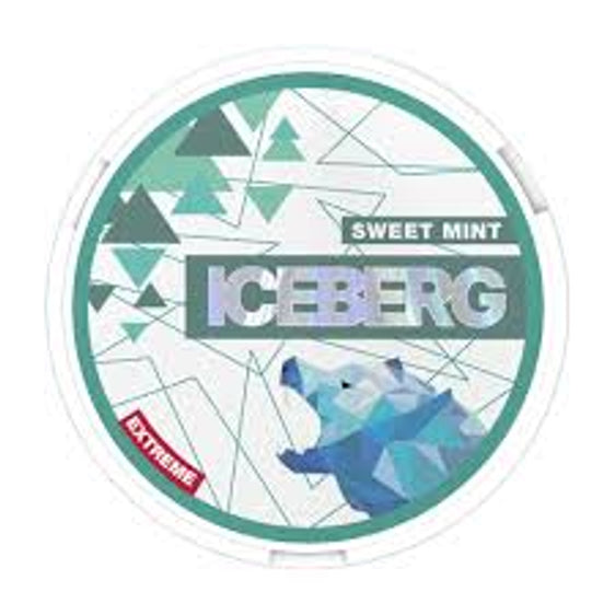
Iceberg Nicotine Pouches - Sweet Mint 35MG