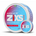 
Zixs Nicotine Pouches Mega Cans North Ice - 320 Pouches 12MG