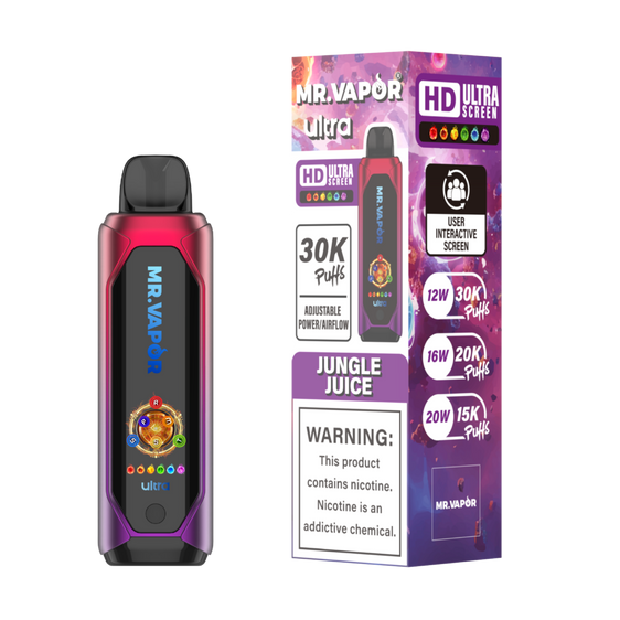 
Mr. Vapor Ultra - 30,000 Puff Disposable Vape - Jungle Juice