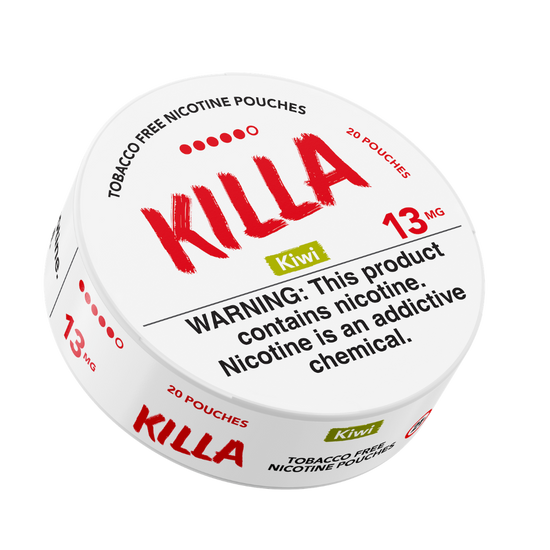 Killa Nicotine Pouches Kiwi 13mg - 5 Pack