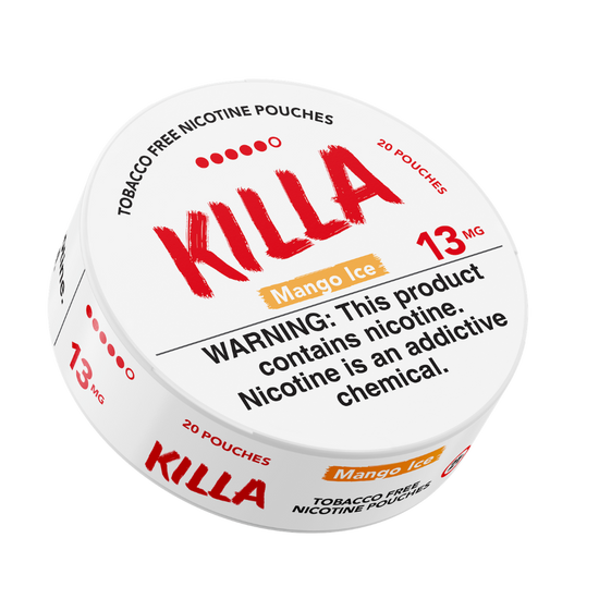 Killa Nicotine Pouches Mango Ice 13mg - 5 Pack