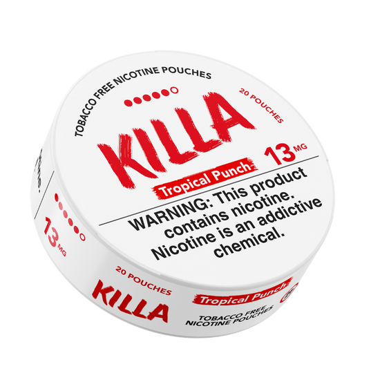 Killa Nicotine Pouches Tropical Punch 13mg - 5 Pack