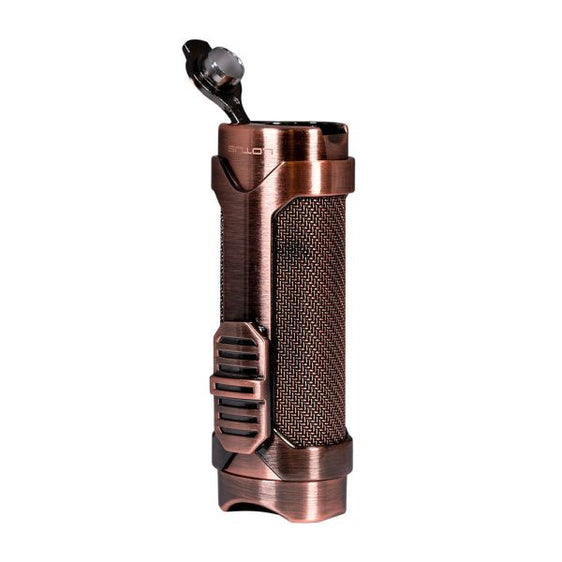 
Lotus Armor Triple Flame Torch Lighter - Copper