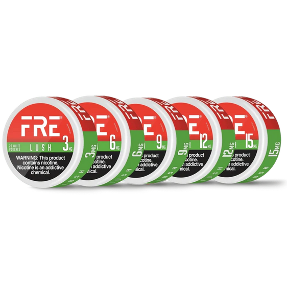
Fre Nicotine Pouches Lush - 5 Pack