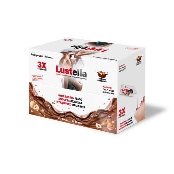 
Lustella Infused Hazelnut Spread with Cocoa