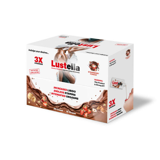 
Lustella Infused Hazelnut Strawberry Spread