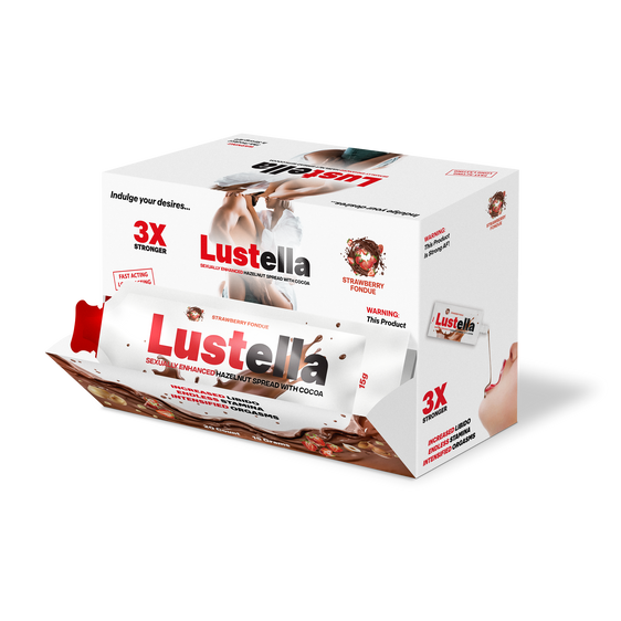 
Lustella Infused Hazelnut Strawberry Spread