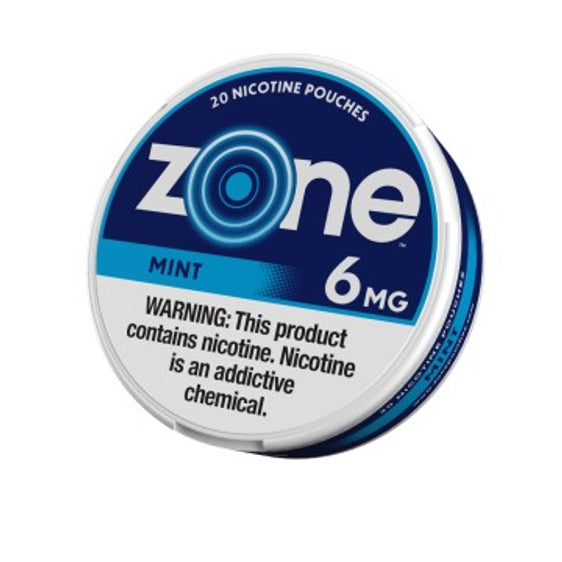 
Zone Nicotine Pouches Mint - 5 Pack - 6mg
