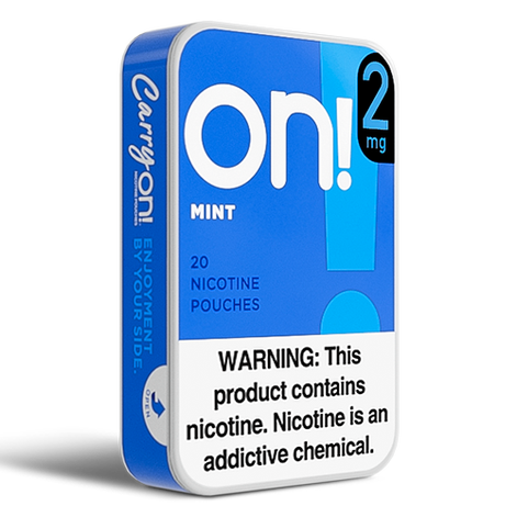 ON! Mint Nicotine Pouches - 5 Pack