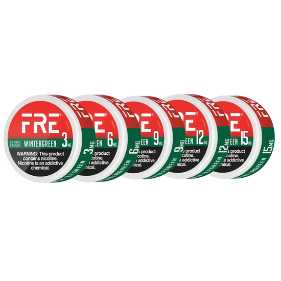 Fre Nicotine Pouches Wintergreen - 5 Pack