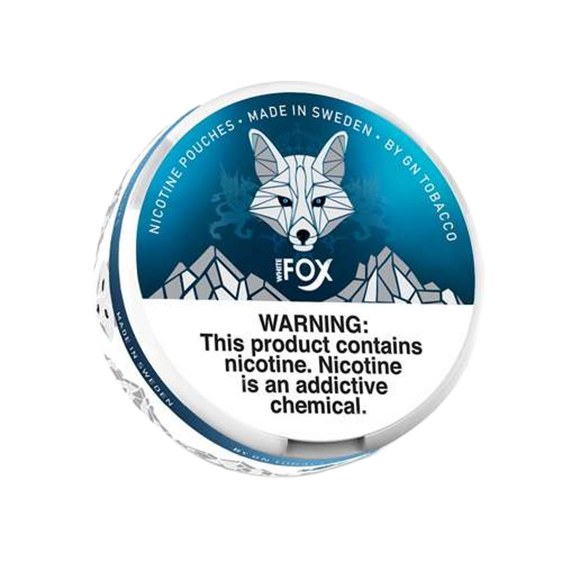 
White Fox Nicotine Pouches All White - 5 Pack