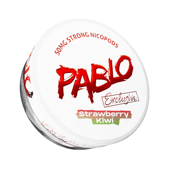 Pablo Exclusive Nicotine Pouches Strawberry Kiwi 30MG - 5 Pack