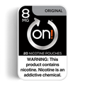 ON! Nicotine Pouches - 5 Pack - Lighter USA