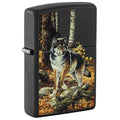 
Zippo Lighter - Wolf in Fall Woods