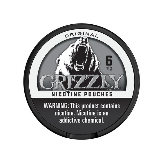 
Grizzly Nicotine Pouches - Original