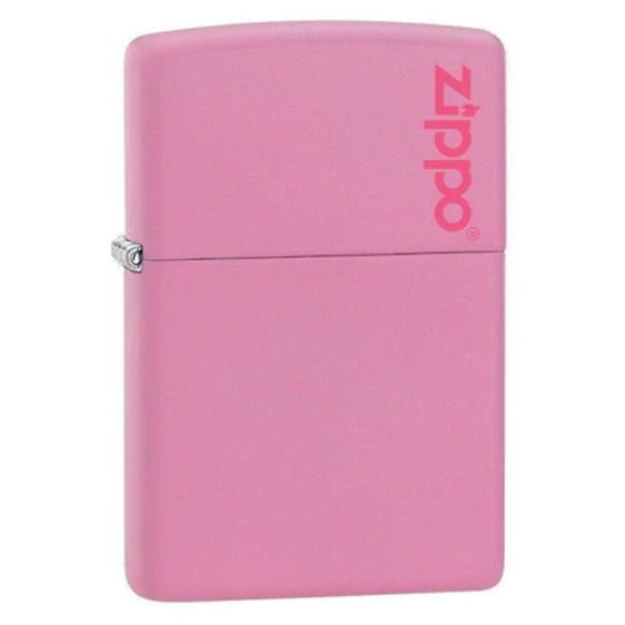 Zippo Lighter - Pink Matte with Zippo Logo Zippo Zippo   