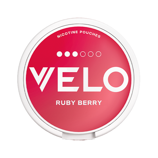 Velo Pouches Ruby Berry 6MG - 5 Pack