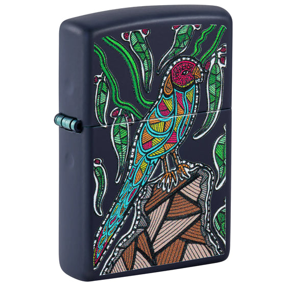 
Zippo Lighter - John Smith Gumbula Tropical Bird