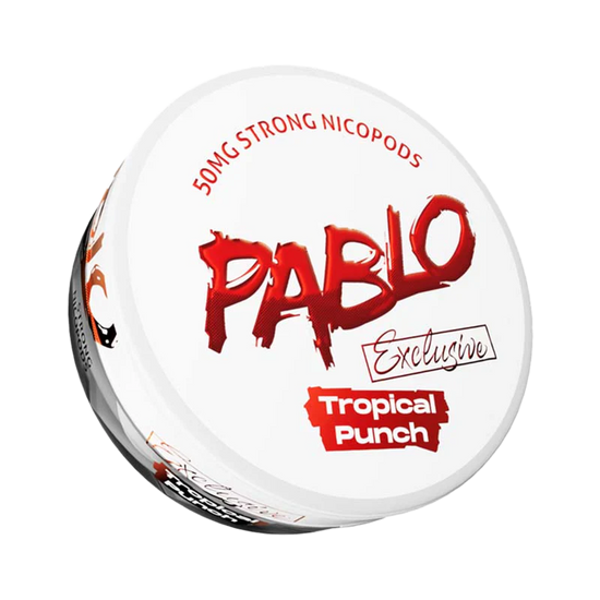Pablo Exclusive Nicotine Pouches Tropical Punch 30MG - 5 Pack