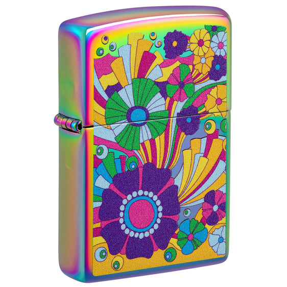 
Zippo Lighter - Vintage Flowers