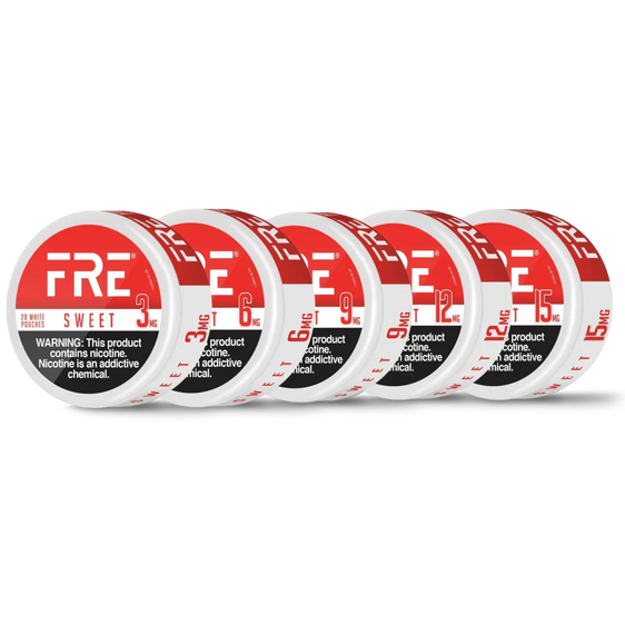 
Fre Nicotine Pouches Sweet - 5 Pack