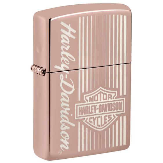 
Zippo Lighter - Harley-Davidson Rose Gold