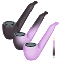 
Pulsar 510 DL Pipe - Auto-Draw Vape Battery - Thermal Plum Wild