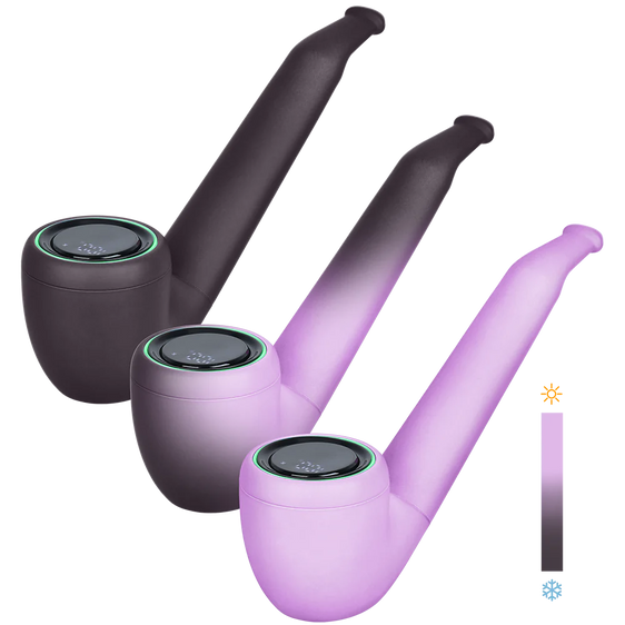 
Pulsar 510 DL Pipe - Auto-Draw Vape Battery - Thermal Plum Wild