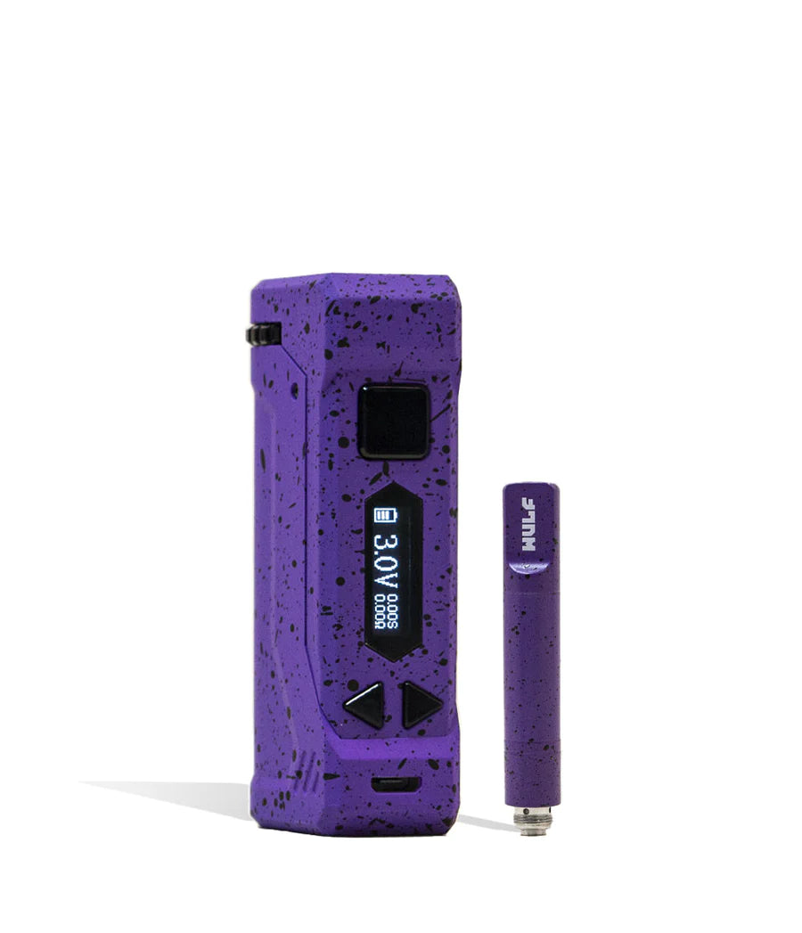 Purple-Black Splatter