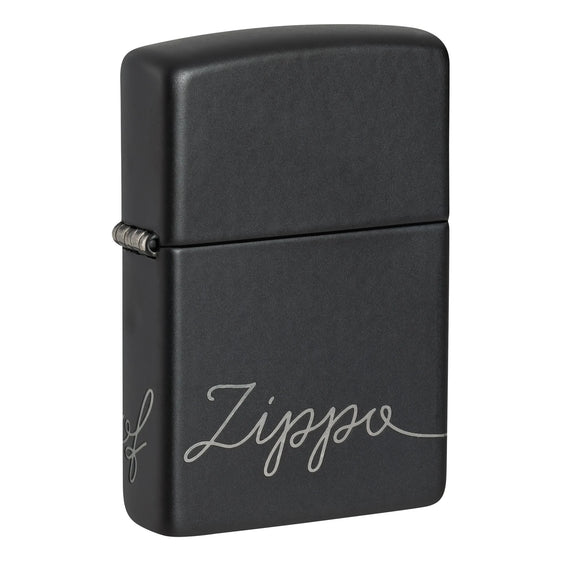
Zippo Lighter - Script Logo