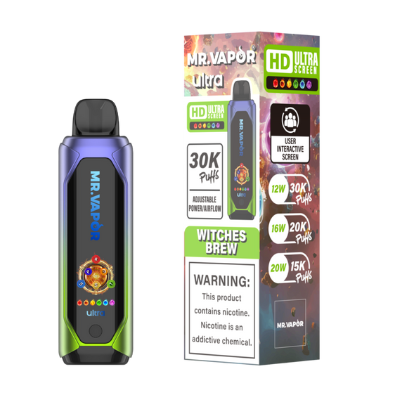 
Mr. Vapor Ultra - 30,000 Puff Disposable Vape - Witches Brew