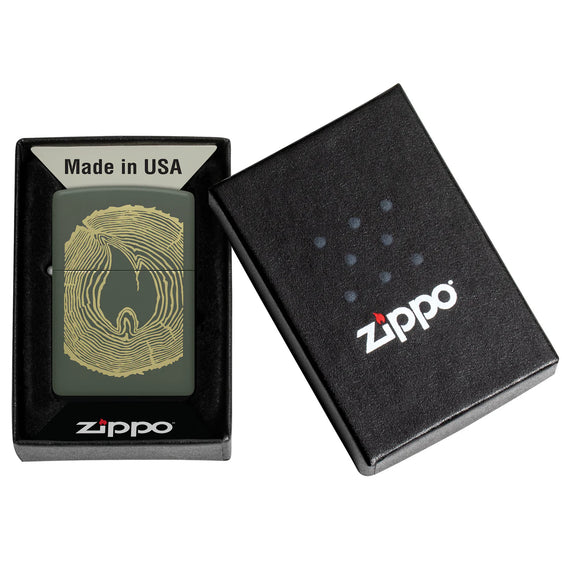 
Zippo Lighter - Wood Ring