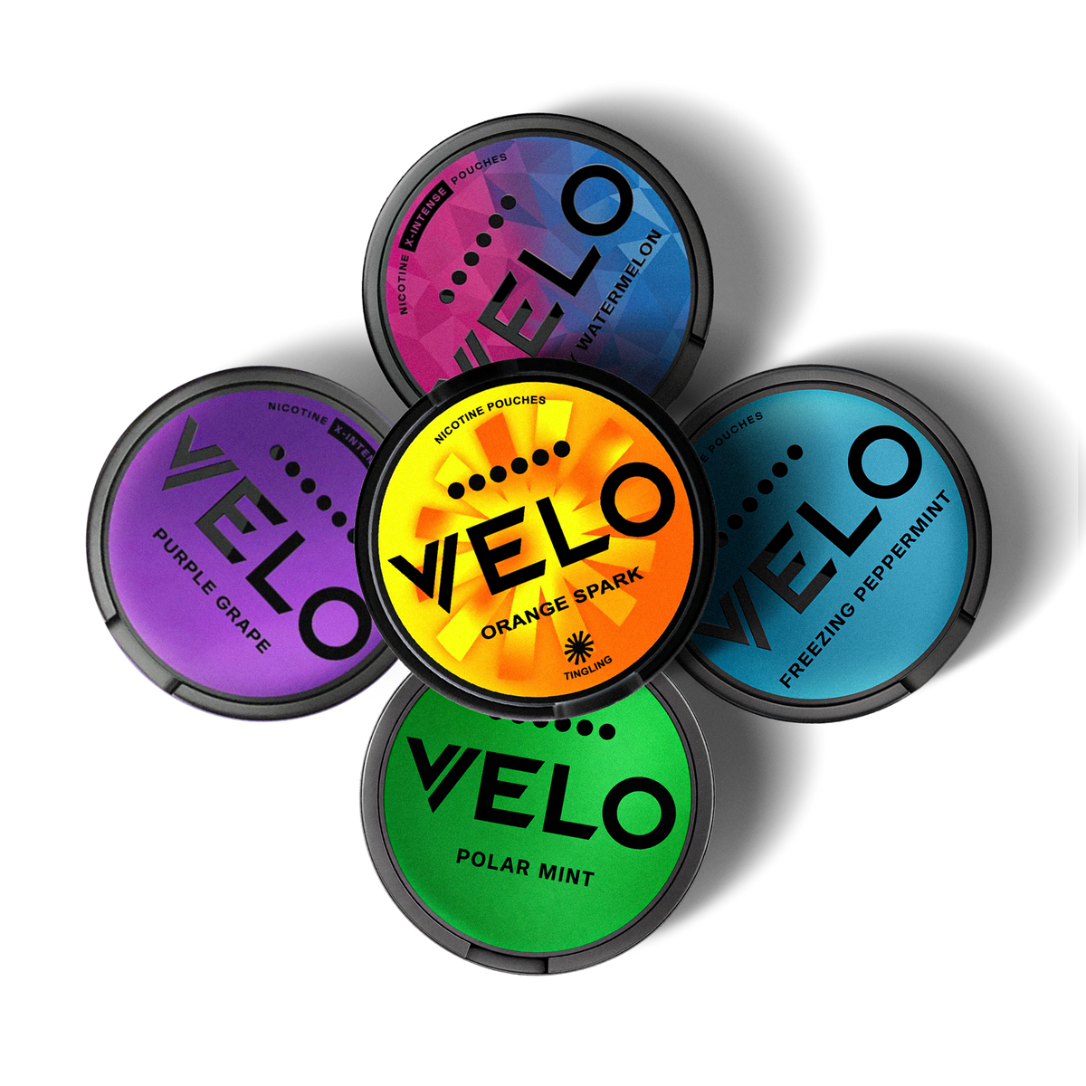 anewell VIVO ポータブルマグネティックシンクロナイザー VELO 17mg Nicotine Pouch Bundle 5 Pack | Lighter USA