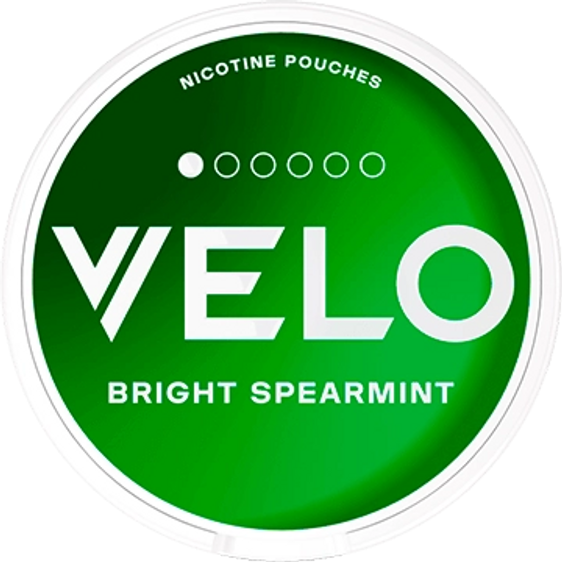 
Velo Nicotine Pouches Bright Spearmint Mini 4MG - 5 Pack