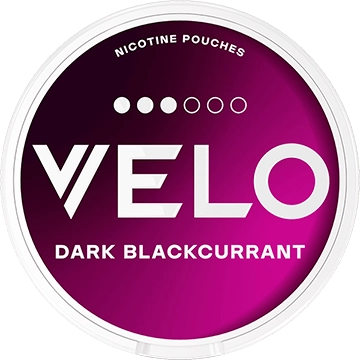 Velo Nicotine Pouches Dark Blackcurrant 8MG - 5 Pack