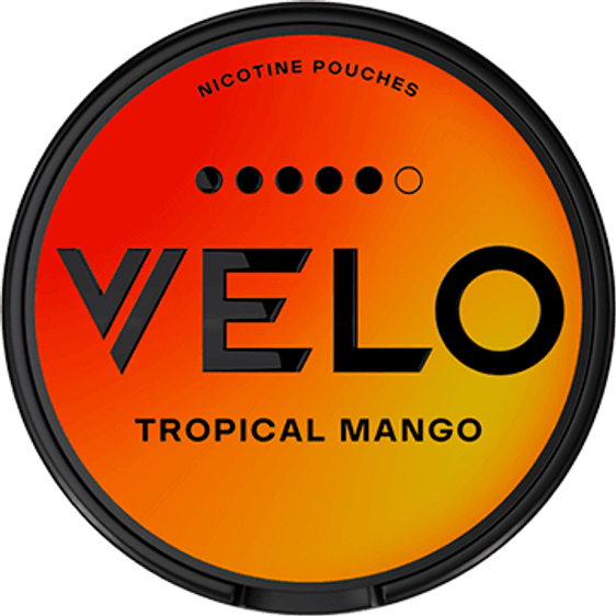 
Velo Nicotine Pouches Tropical Mango 14MG - 5 Pack