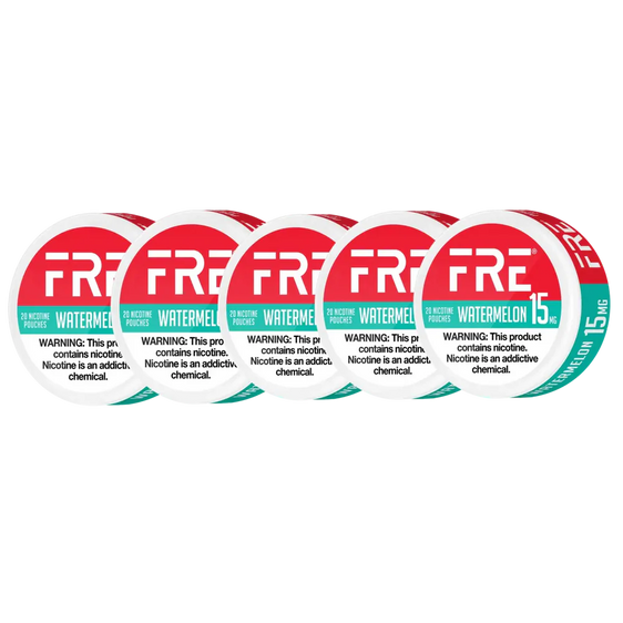 
Fre Nicotine Pouches Watermelon - 5 Pack