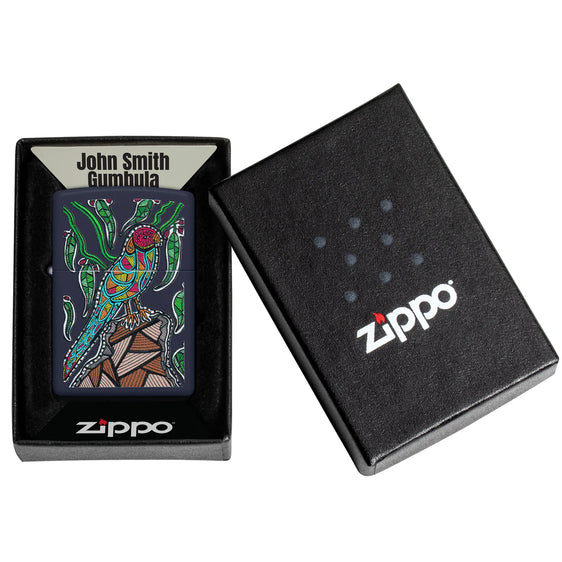 
Zippo Lighter - John Smith Gumbula Tropical Bird