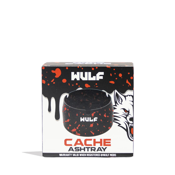 
Wulf Mods Cache Ash Tray - Black Red Spatter
