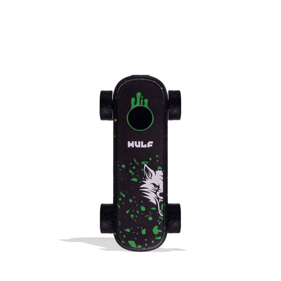 
Wulf Mods Deck - Skateboard 510 Battery - Black Green Splatter