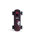 
Wulf Mods Deck - Skateboard 510 Battery - Black Red Splatter