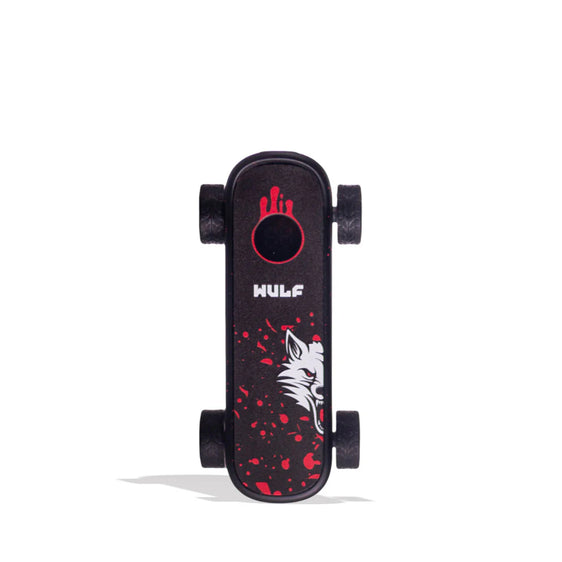 
Wulf Mods Deck - Skateboard 510 Battery - Black Red Splatter