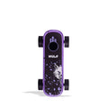 
Wulf Mods Deck - Skateboard 510 Battery - Purple Black Splatter