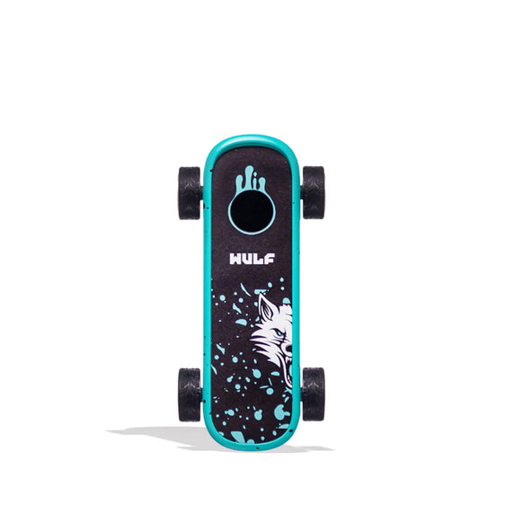 
Wulf Mods Deck - Skateboard 510 Battery - Teal Black Splatter