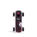 
Wulf Mods Deck - Skateboard 510 Battery - White Red Splatter