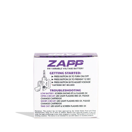 
Wulf Mods Zapp - Variable Voltage 510 Battery