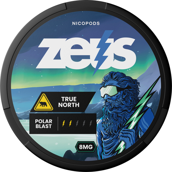 Zeus Nicotine Pouches True North - 5 Pack