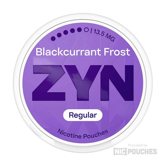 Zyn Nicotine Pouches Black Currant Frost 13.5MG - 5 Pack