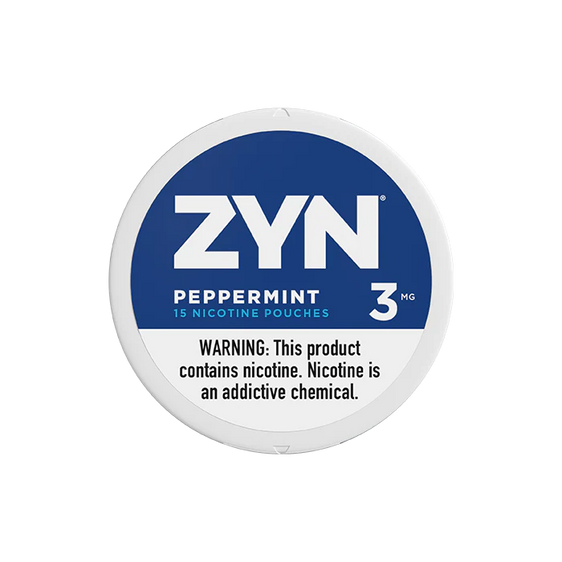 
Zyn Nicotine Pouches Peppermint - 5 Pack
